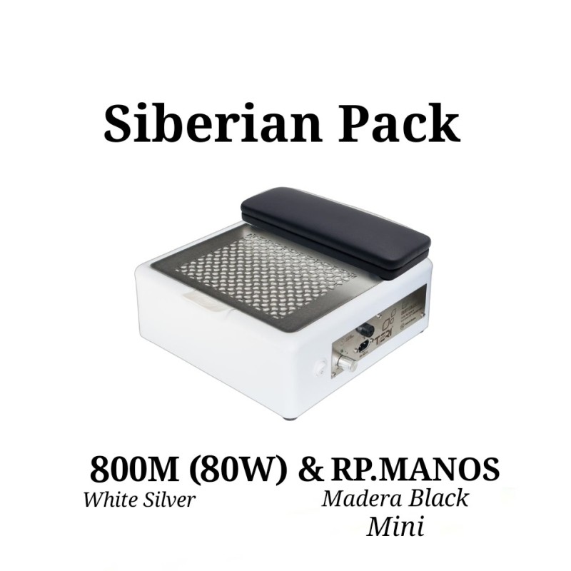 Siberian Pack 800M W/S & Reposamanos Mini Black