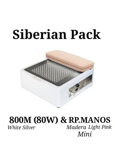 Siberian Pack 800M W/S & Reposamanos Mini Light Pink