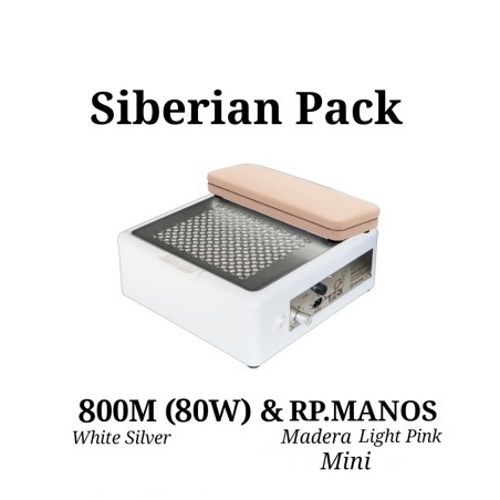 Siberian Pack 800M W/S & Reposamanos Mini Light Pink