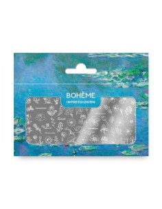 Nail Stamping Plate Spektr. Boheme: Impressionism 2