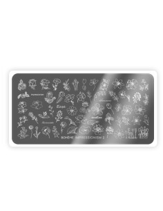 Nail Stamping Plate Spektr. Boheme: Impressionism 2 2