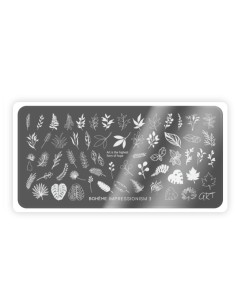 Nail Stamping Plate Spektr. Boheme: Impressionism 3 2
