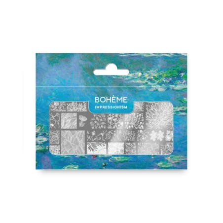 Nail Stamping Plate Spektr. Boheme: Impressionism 4