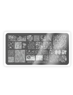 Nail Stamping Plate Spektr. Boheme: Impressionism 4 2