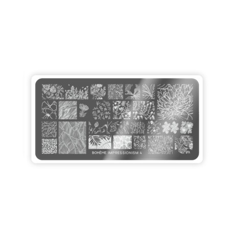 Nail Stamping Plate Spektr. Boheme: Impressionism 4