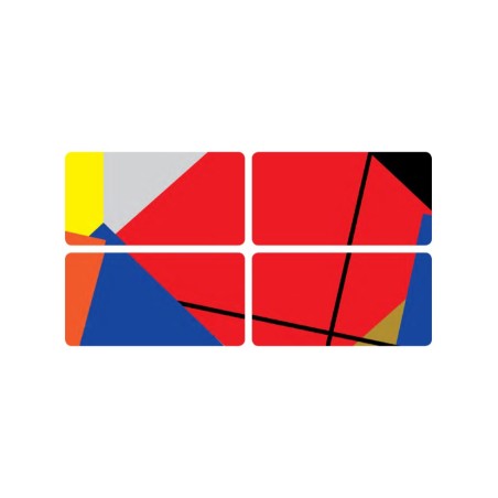 Nail Stamping Plate Spektr. Boheme: Abstractionism 1