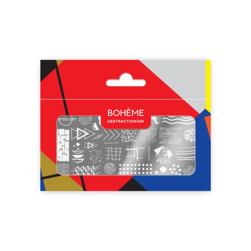 Nail Stamping Plate Spektr. Boheme: Abstractionism 3
