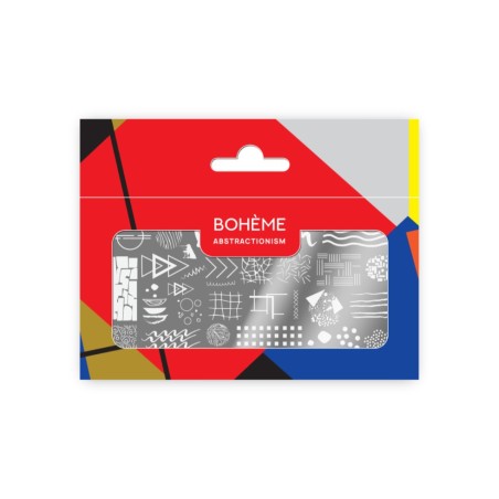 Nail Stamping Plate Spektr. Boheme: Abstractionism 3