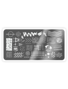 Nail Stamping Plate Spektr. Boheme: Abstractionism 3 2