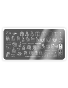 Nail Stamping Plate Spektr. Boheme: Renaissance 2 2