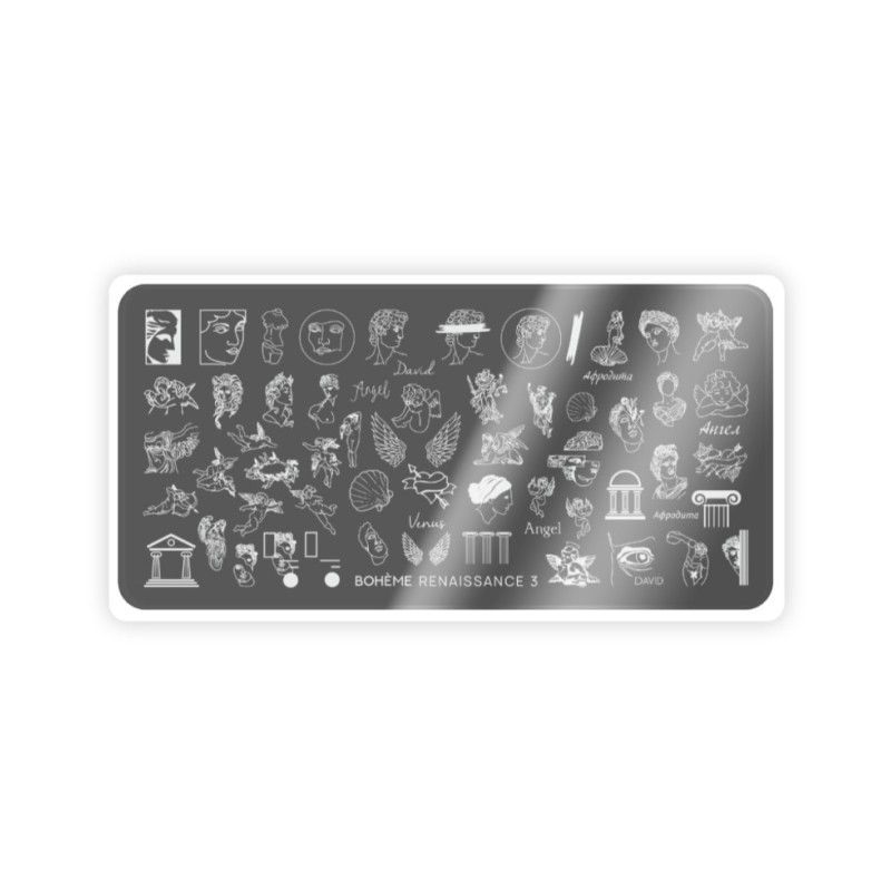 Nail Stamping Plate Spektr. Boheme: Renaissance 3