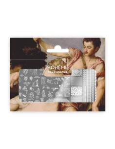 Nail Stamping Plate Spektr. Boheme: RENAISSANCE 4