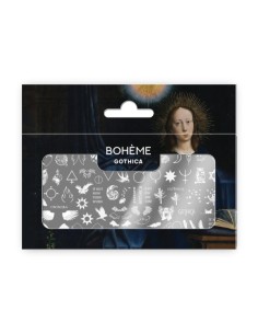Nail Stamping Plate Spektr. Boheme: Gothica 1