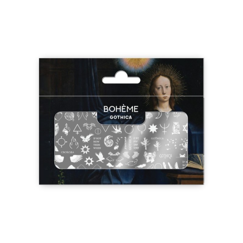 Nail Stamping Plate Spektr. Boheme: Gothica 1