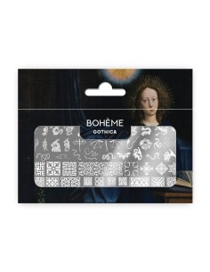 Nail Stamping Plate Spektr. Boheme: Gothica 2