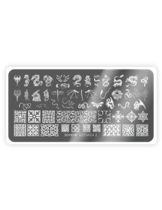 Nail Stamping Plate Spektr. Boheme: Gothica 2 2