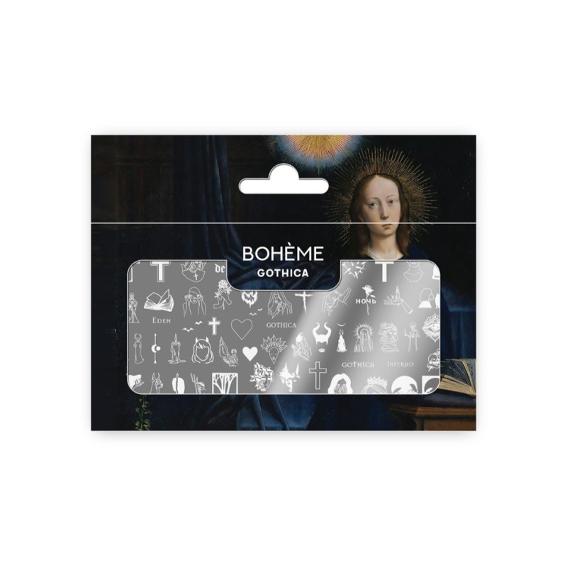 Nail Stamping Plate Spektr. Boheme: Gothica 3