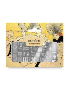 Nail Stamping Plate Spektr. Boheme: Modernism 3