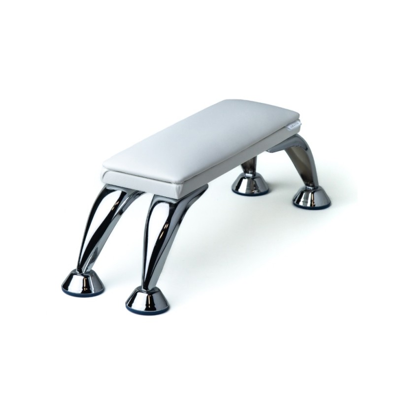 Reposamanos Amatix patas metálicas blanco