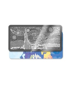 Nail Stamping Plate Spektr. Boheme: Gallery 1 2