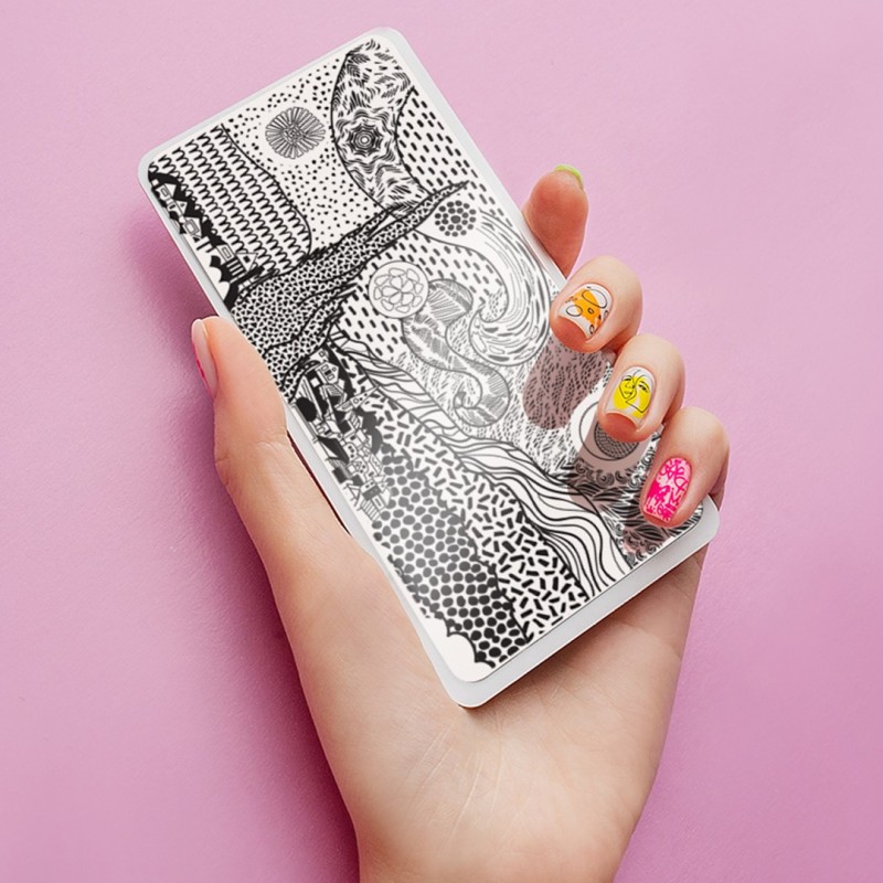 Nail Stamping Plate Spektr. Boheme: Gallery 1