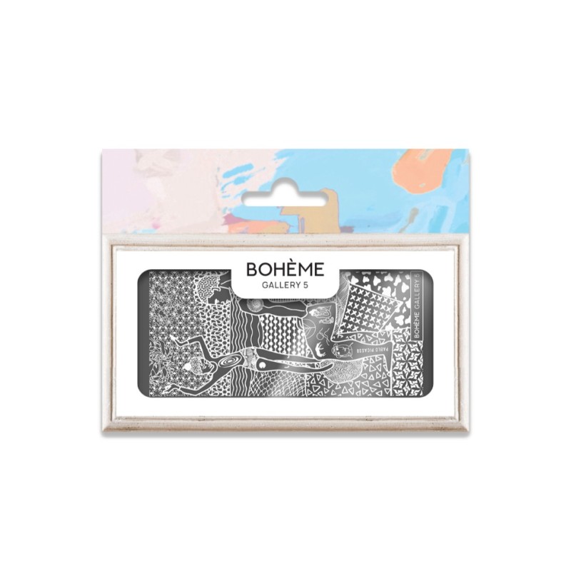 Nail Stamping Plate Spektr. Boheme: Gallery 5