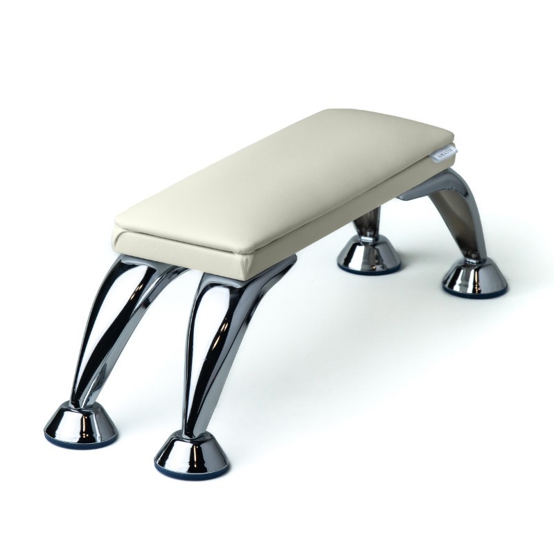 Reposamanos Amatix patas metálicas Beige