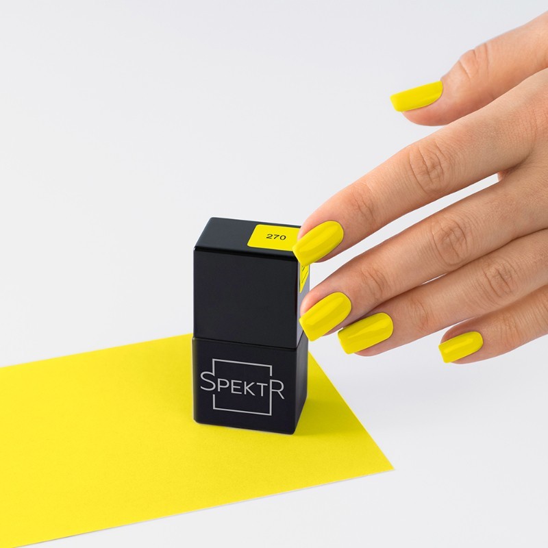 Spektr Gel Polish *270 Blazing Yellow 10ml
