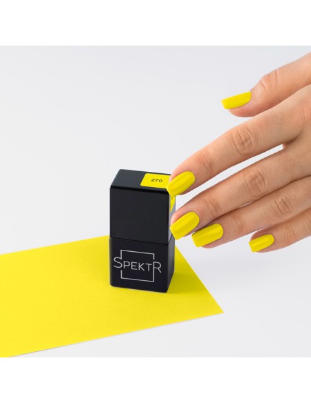 Spektr Gel Polish *270 Blazing Yellow 10ml