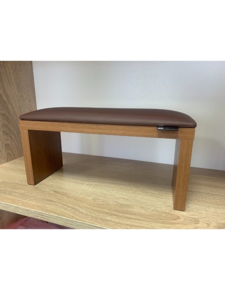 Reposamanos Amatix Wood Brown Chocolate