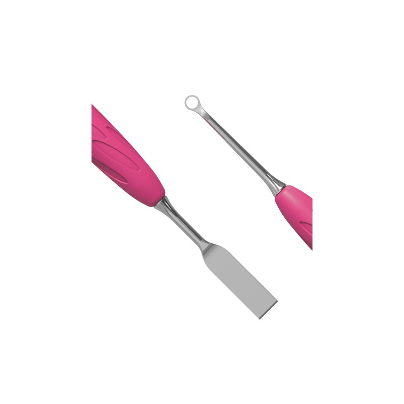 Empujador Para Manicura Con Mango De Silicona "Gummy" UNIQ 11 TYPE 1